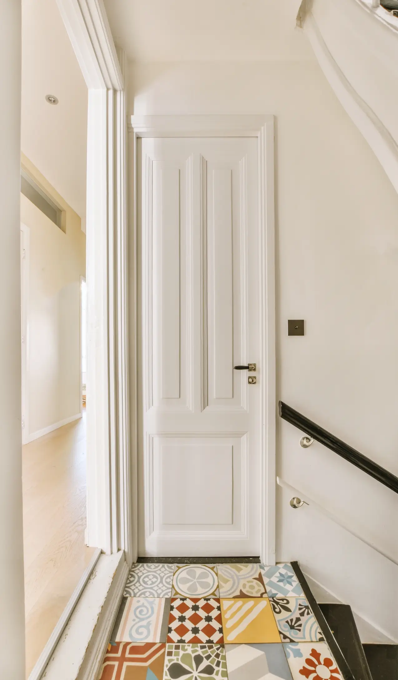 PVC door fitting
